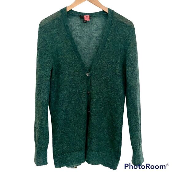 J. Crew Black Label Mohair Cardigan - Picture 1 of 7